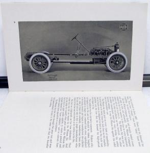 1913 Winton Six 48 HP Sales Brochure Catalog Hardbound Original