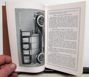 1914 Winton Six 48 HP Sales Brochure Catalog Hardbound Original Vintage Auto