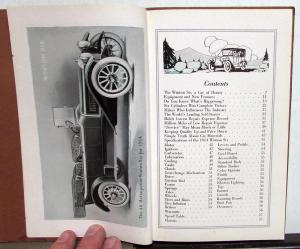 1914 Winton Six 48 HP Sales Brochure Catalog Hardbound Original Vintage Auto