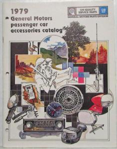 1979 GM Passenger Car Dealer Accessories Catalog Chevy Pontiac Cadillac Buick