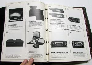 1978 Chevrolet Dealer Data Book Sales Reference Album Camaro Corvette Nova
