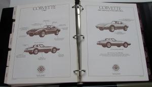 1978 Chevrolet Dealer Data Book Sales Reference Album Camaro Corvette Nova