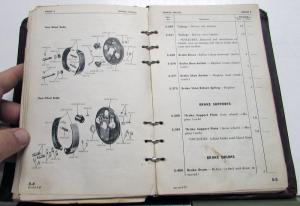 1946-1953 Plymouth Dealer Service Operation Time Schedule Book Repair Estimate