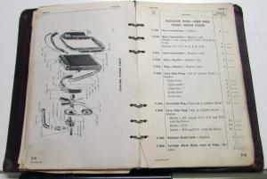 1946-1953 Plymouth Dealer Service Operation Time Schedule Book Repair Estimate