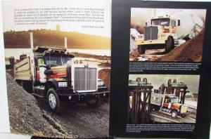 1979 White Western Star Construction Sales Brochure Original