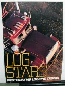 1984 Western Star Truck Log Stars Features Sales Brochures Original