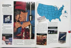 1991 White GMC Conventional Integral Sleeper Tractor Sales Brochure Original