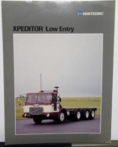 1987 White GMC Xpeditor Low Entry Specifications Sales Brochure Original