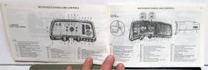 1972 Ford HD Truck Owners Operators Manual 800-900 8000-9000 Models Orig