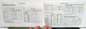 1972 Ford HD Truck Owners Operators Manual 800-900 8000-9000 Models Orig