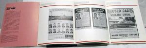 1967 Chevrolet Dealer February Sales Blazer Used Car Truck Ad Folder Impala