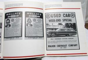 1967 Chevrolet Dealer February Sales Blazer Used Car Truck Ad Folder Impala