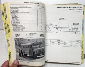 1965 Chevrolet Truck Data Book El Camino Pick-up H/D Van Panel Bus Dealer Rare