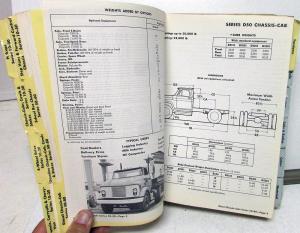 1965 Chevrolet Truck Data Book El Camino Pick-up H/D Van Panel Bus Dealer Rare