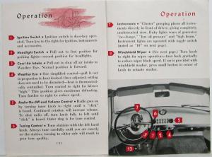 1952 Nash Rambler Owners Manual