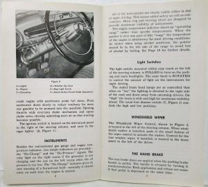 1954 Nash Statesman Owners Manual