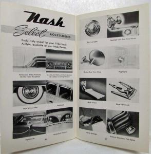 1954 Nash Statesman Owners Manual