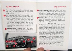 1957 AMC Rambler 6 & 8 Owners Manual Care & Operation - Red/White Cover