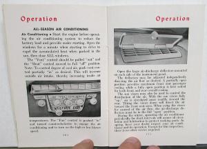 1957 AMC Rambler 6 & 8 Owners Manual Care & Operation - Red/White Cover