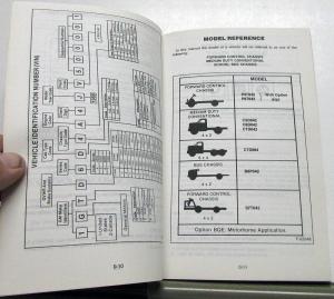 1988 GMC Truck Medium Duty Models Owners Manual F/C Conventional Bus Chassis