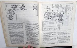 1958 Chevrolet Dealer Radio & Autronic Eye Service Shop Manual Repair Car Truck