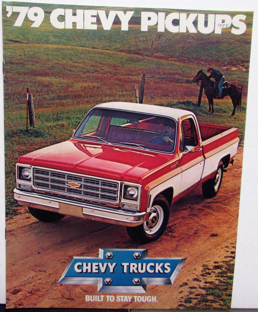 1979 Chevrolet Pickups Specs Features Sales Brochure Original