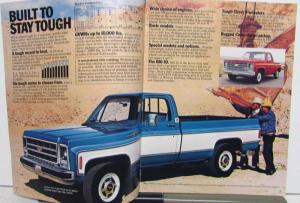 1979 Chevrolet Pickups Specs Features Sales Brochure Original