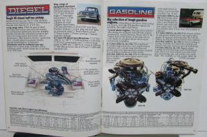 1979 Chevrolet Pickups Specs Features Sales Brochure Original