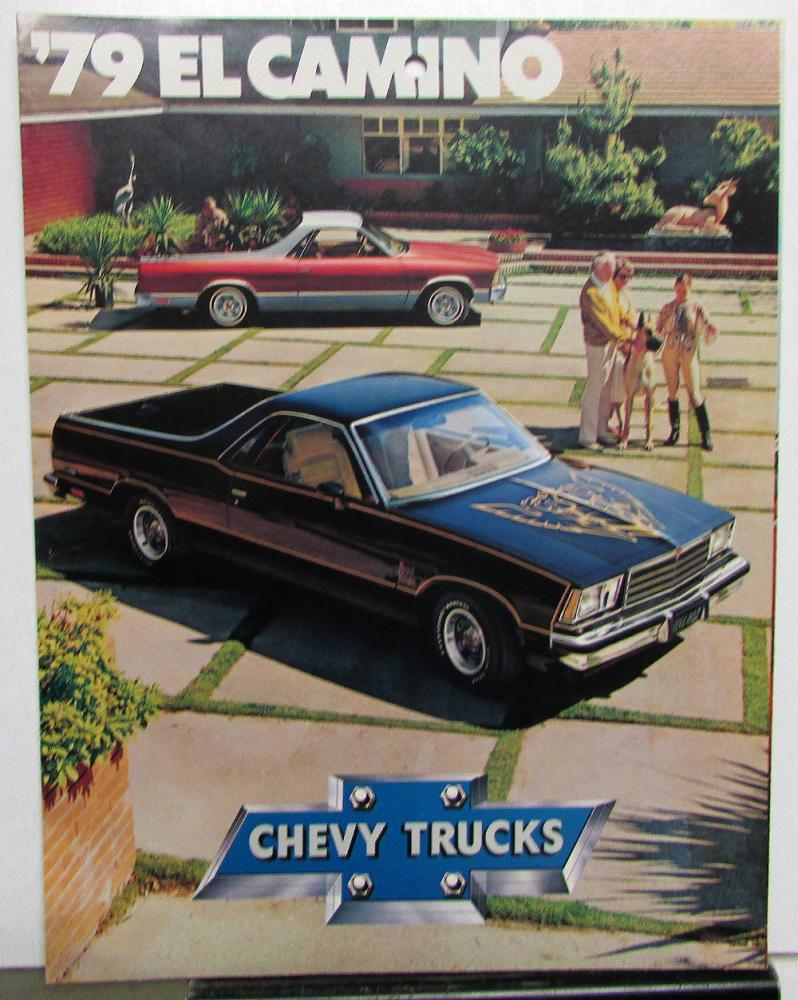 1979 Chevrolet El Camino Features Options Sales Brochure Original
