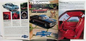 1979 Chevrolet El Camino Features Options Sales Brochure Original