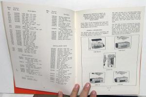 1965 Chevrolet Dealer Radio Service Shop Manual Repair Corvette Chevelle Truck