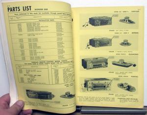 1966 GM Delco Radio Service Manual Repair Cadillac Chevy Olds Chrysler Lincoln