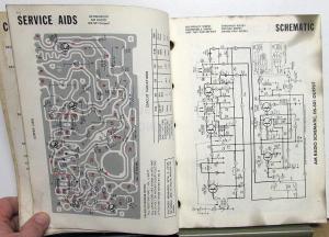 1969 GM Delco Radio Service Manual Repair Cadillac Chevy Buick Olds Chrysler