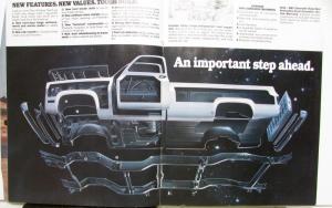 1981 Chevrolet An Important Step Ahead Sales Brochure Original