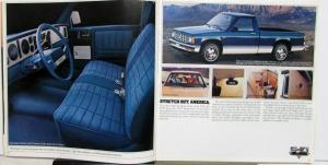 1982 Chevrolet S 10 Tahoe Durango Sport Sales Brochure original