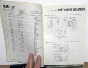 1971 GM Delco Radio Service Manual Repair Cadillac Chevy Pontiac GMC Chrysler