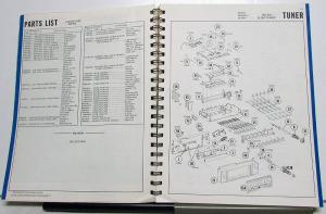 1978 GM Delco Radio Service Manual Repair Cadillac Chevy Pontiac GMC Olds