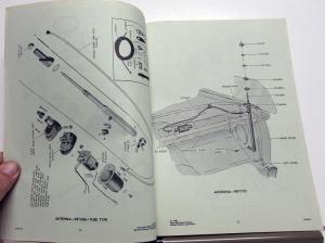 1942-1965 Chevrolet Dealer Radio Parts Catalog Book Antenna Speakers Repair