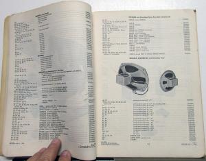 1942-1963 Chevrolet Dealer Radio Parts Catalog Book Antenna Speakers Repair