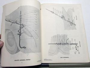 1941-1959 Chevrolet Dealer Radio Parts Catalog Book Antenna Speakers Repair