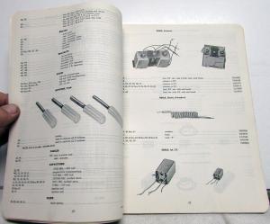 1941-1957 Chevrolet Dealer Radio Parts Catalog Book Antenna Speakers Repair