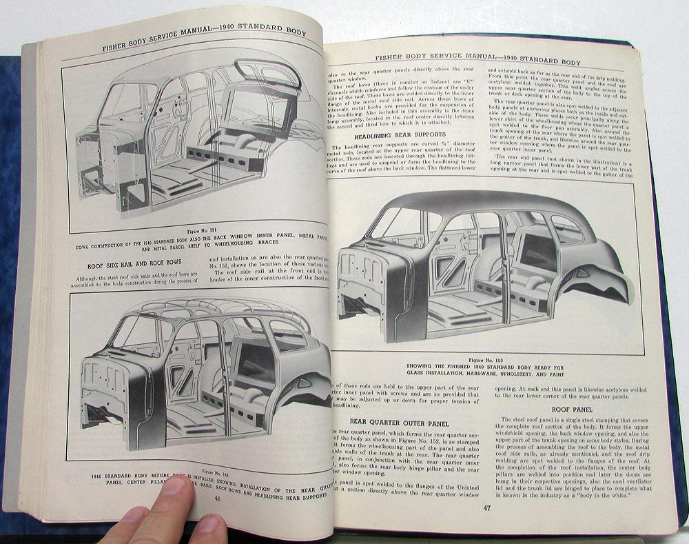 1968 Buick Cadillac Chevrolet Fisher Body Service Repair Shop Manual Convertible