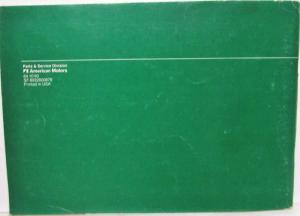 1984 AMC Renault Encore Owners Manual Care & Operation