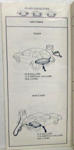 1980 AMC Maintenance Schedule and Reference Guide