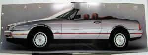 1987 Cadillac Allante Introduction Dealer Album Sales Reference Options Features