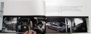 2009 Jaguar XF Dealer Prestige Sales Brochure Features Options Specs