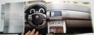 2009 Jaguar XF Dealer Prestige Sales Brochure Features Options Specs