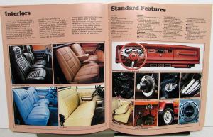 1980 Jeep Pickup Truck Honcho Custom Laredo Specs Features Options Sale Brochure