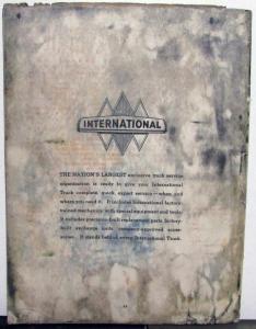 1953 1954 1955 International Trucks IHC Owner Drivers Manual L 185 L1853 Orig