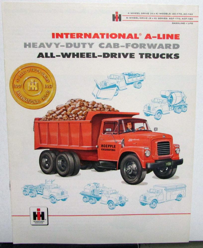 1957 International Trucks IHC A Line Heavy Duty Cab Forward All